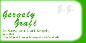 gergely grafl business card